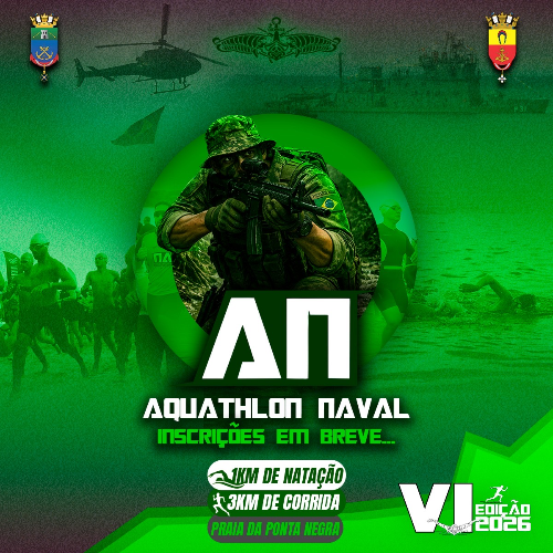Aquathlon Naval 2026: Inscrições e Percurso em Manaus