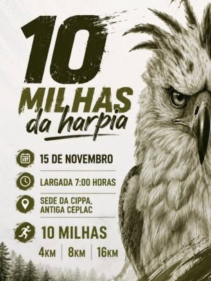 Corrida da Harpia 2026: Inscrições e Percurso em Porto Seguro