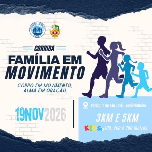 Corrida Família em Movimento 2026: Inscrições e Percurso em Campina Grande