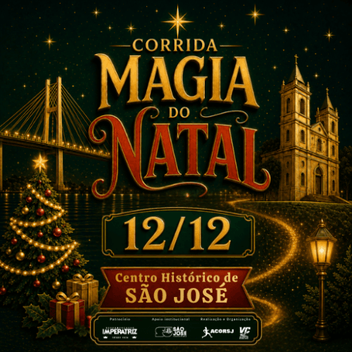 Corrida Magia do Natal 2026: Inscrições e Percurso em São José