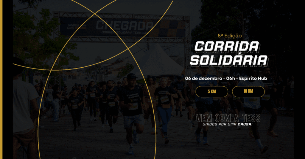 Corrida Solidária da Tess Contabilidade 2026: Inscrições e Percurso em Linhares