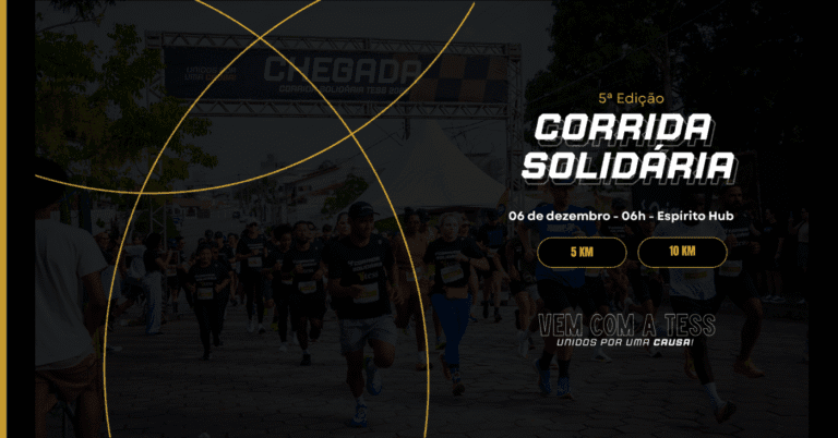 Corrida Solidária da Tess Contabilidade 2026: Inscrições e Percurso em Linhares