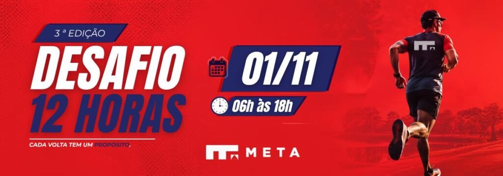 Desafio 12 Horas Meta Assessoria Esportiva 2026: Inscrições em Xangri-Lá