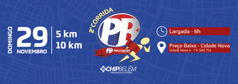 Evento de Corrida de Rua de Belém 5K e 10K 2026: Inscrições e Percurso em Belém