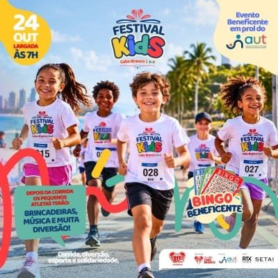 Festival Kids Cabo Branco AUT 2026: Inscrições em João Pessoa
