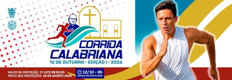 I Corrida Calabriana 2026: Inscrições e Percurso em São Luís