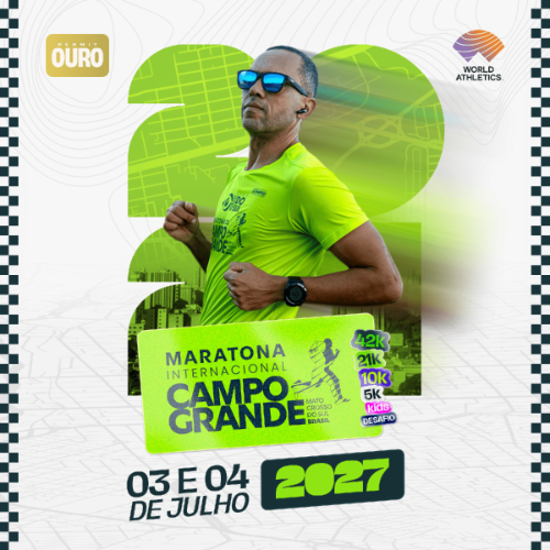Maratona Internacional de Campo Grande 2027: Inscrições e Percurso em Campo Grande