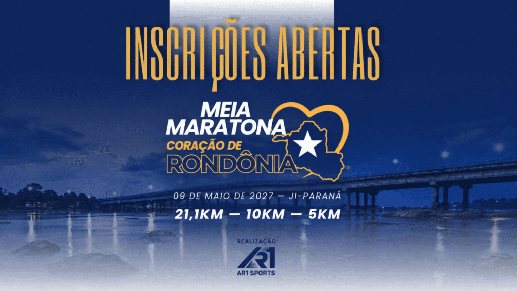Meia Maratona Coração de Rondônia 2027: Inscrições e Percurso em Ji-Paraná