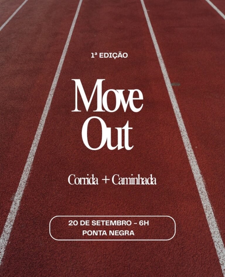 Move Out – Caminhada e Corrida 2026: Inscrições em Manaus