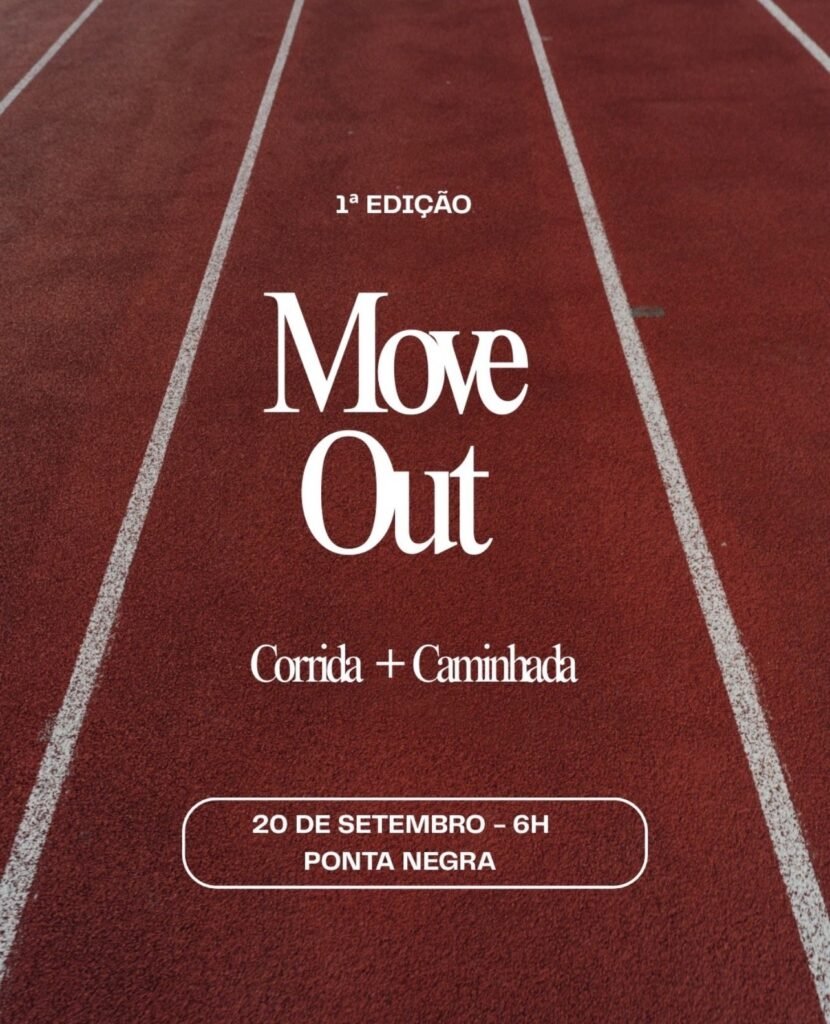 Move Out – Caminhada e Corrida 2026: Inscrições em Manaus