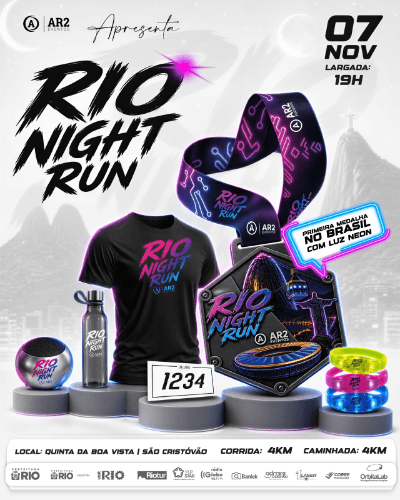 Rio Night Run 2026: Inscrições e Percurso em Rio de Janeiro