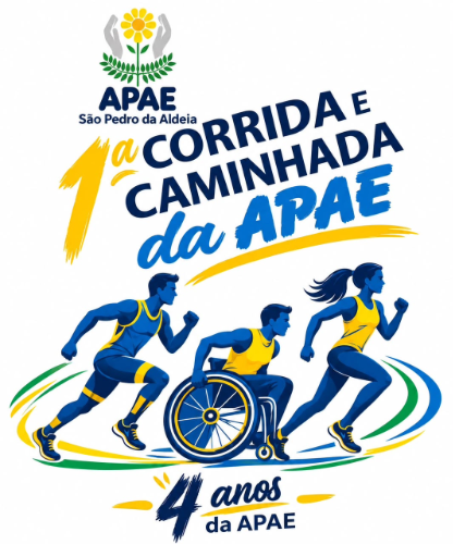 1ª Corrida e Caminhada da APAE de São Pedro da Aldeia 2026: Inscrições e Percurso em São Pedro da Aldeia