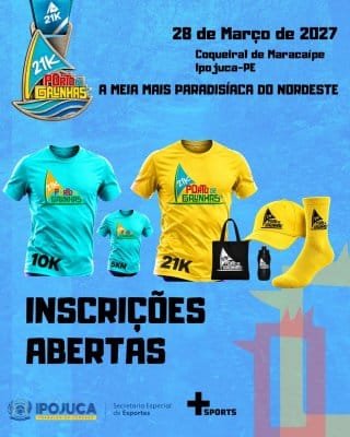 21k Porto de Galinhas 2027: Inscrições e Percurso em Ipojuca