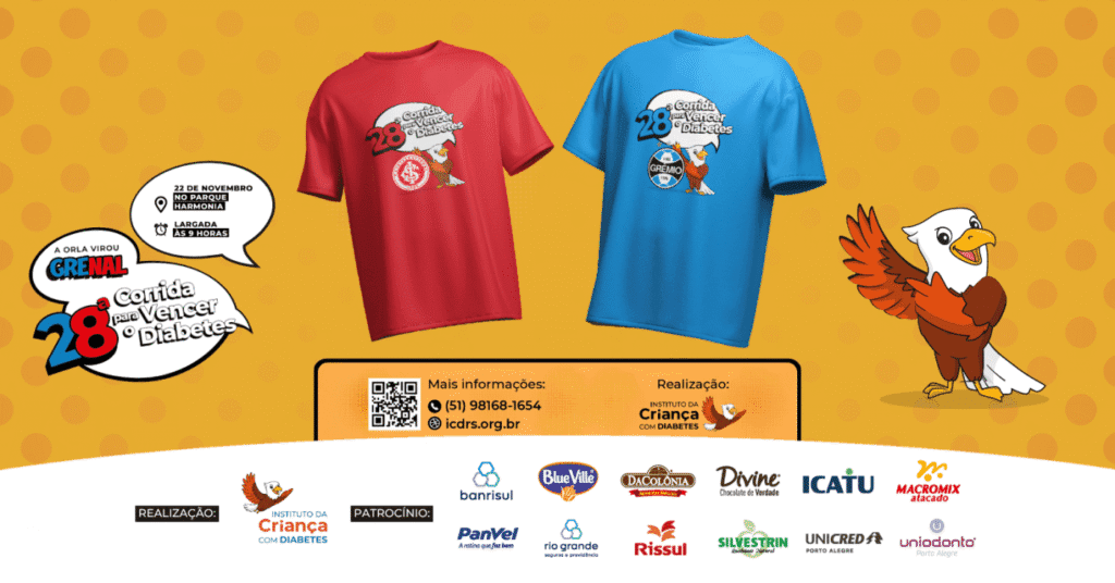 28ª Corrida para Vencer o Diabetes 2026: Inscrições e Percurso em Porto Alegre