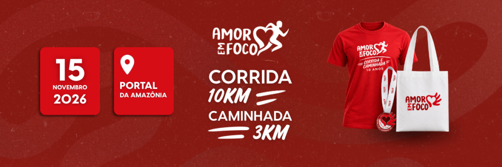 2ª Corrida e Caminhada Amor em Foco 10 Anos: Inscrições e Percurso em Belém
