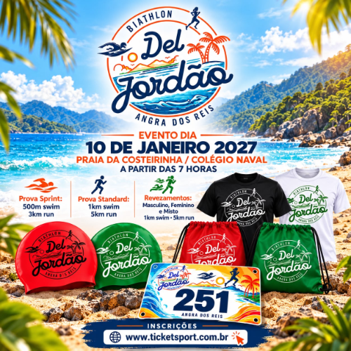 Biathlon Del Jordão 2027: Inscrições e Percurso em Angra dos Reis