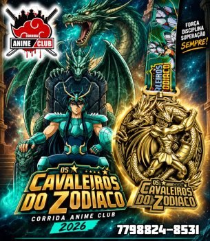 Corrida Anime Club Virtual Etapa Shiryu: Inscrições e Percurso em Vitória da Conquista