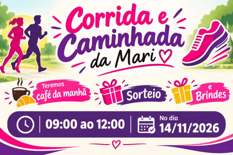 Corrida e Caminhada da Mari 2026: Inscrições em Rio de Janeiro