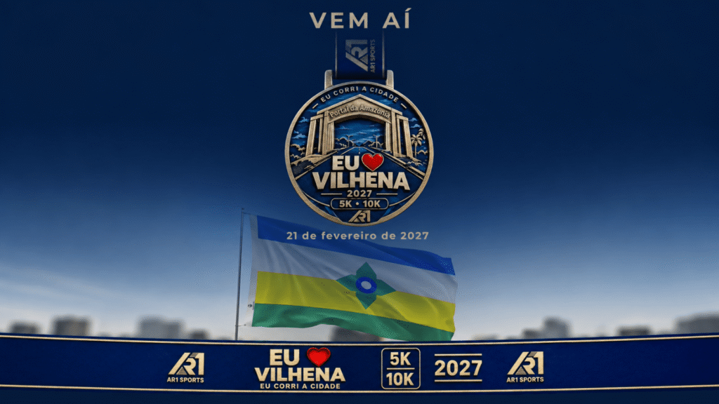 Corrida Eu Amo Vilhena 2027: Inscrições e Premiação em Vilhena
