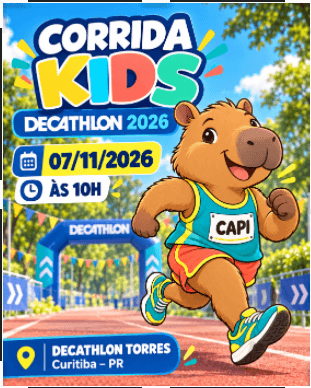 Corrida Kids Decathlon 2026: Inscrições e Percurso em Curitiba