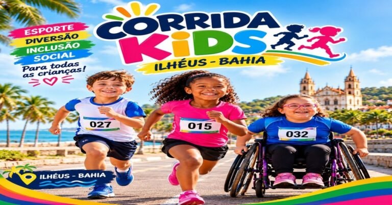 Corrida Kids Ilhéus 2026: Inscrições e Percurso em Ilhéus