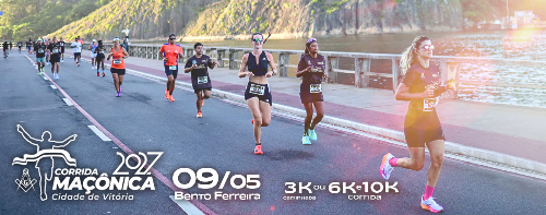 Corrida Maçônica Cidade de Vitória 2027: Inscrições e Percurso em Vitória