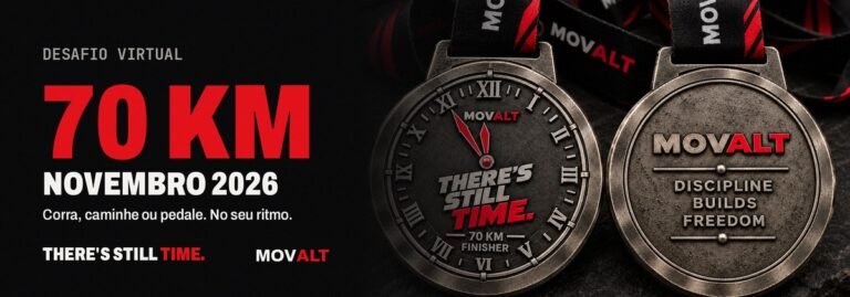 Desafio Virtual Movalt 70K 2026: Inscrições e Regras
