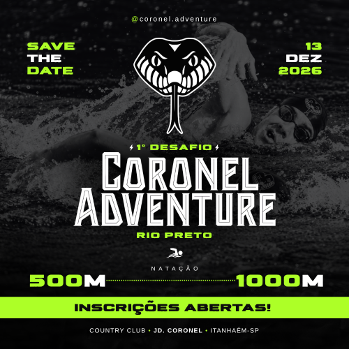 I Desafio Coronel Adventure Rio Preto 2026: Inscrições e Percurso em Itanhaém