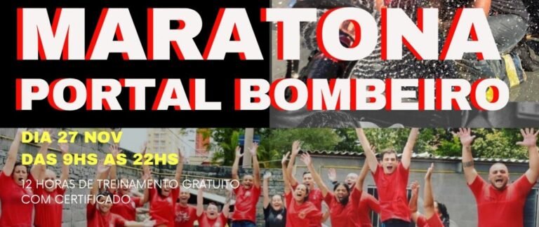 Manha – Maratona Portal Bombeiro 26: Treinamento e Capacitação em São Paulo