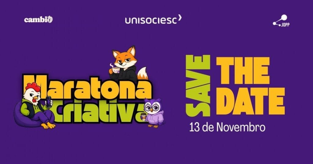 Maratona Criativa 2026: Inscrições em Blumenau