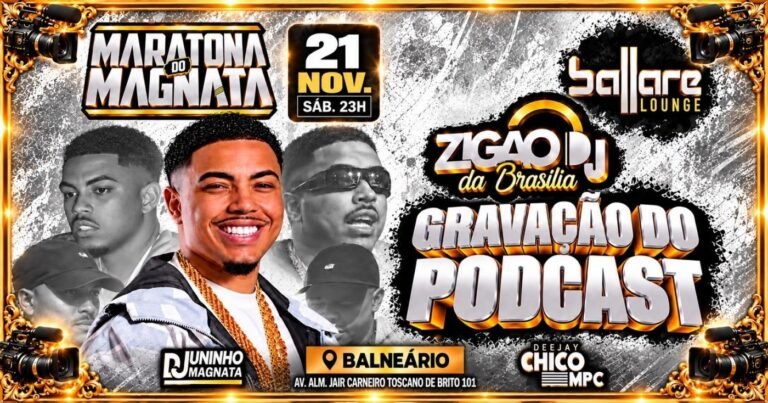 Maratona do Magnata – Dj Zigão 2026: Informações e Ingressos em Angra dos Reis