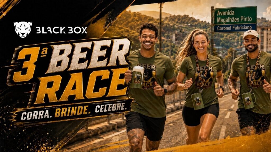 Pós Corrida – Beer Race 2026: Inscrições e Percurso em Coronel Fabriciano