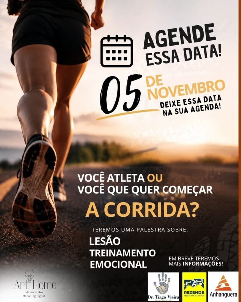Treinamento de Corrida 2026: Workshop e Palestras em Itapeva