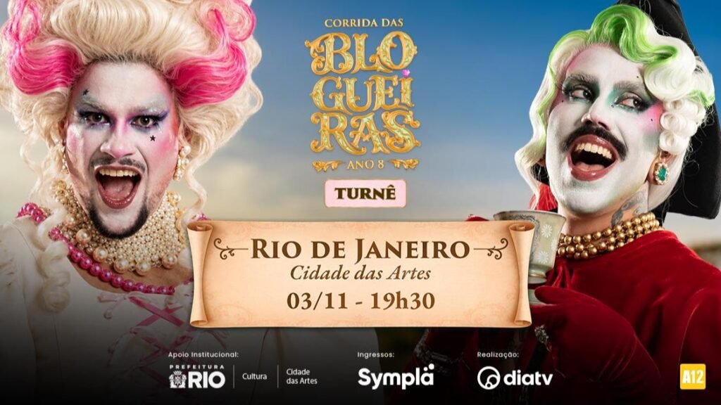 Turnê Corrida das Blogueiras 8 2026: Ingressos e Programação em Rio de Janeiro